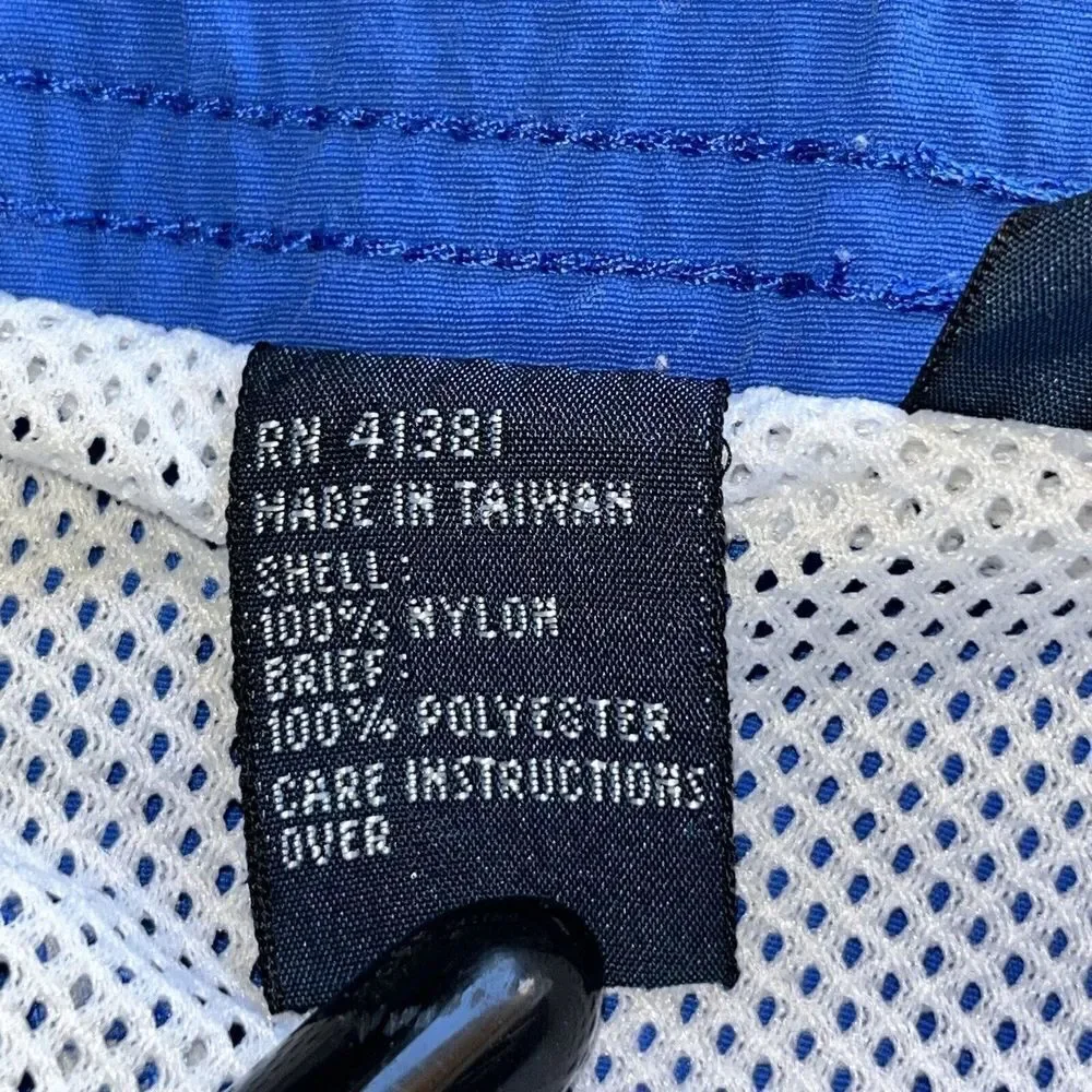 Polo By Ralph Lauren Swim‎ Trunks Shorts Mens Sz L Royal Blue Cargo Pocket Lined